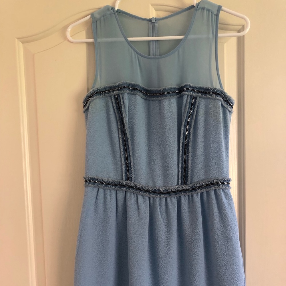 Classy Sandro Blue Dress